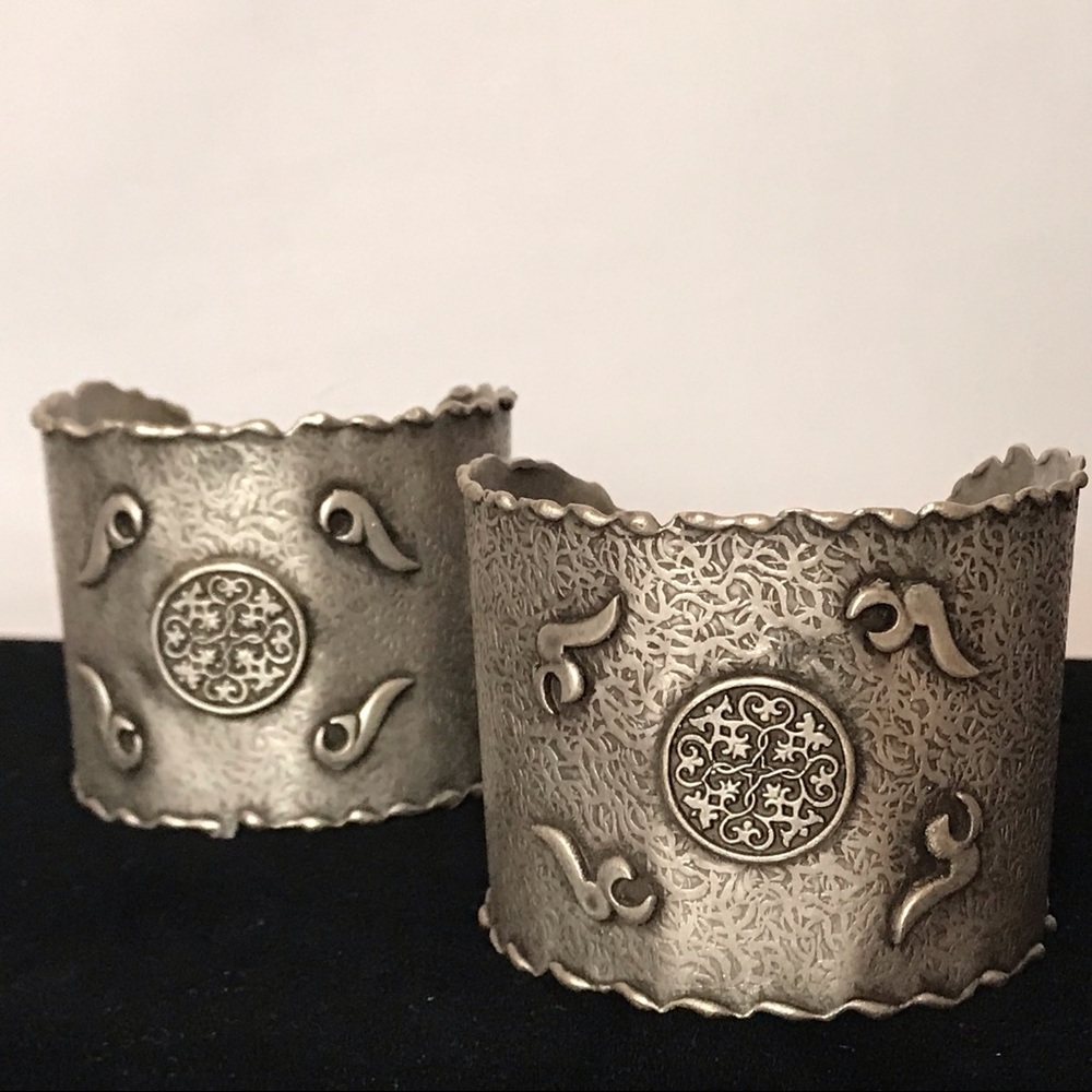 Pewter Stamp Cuff